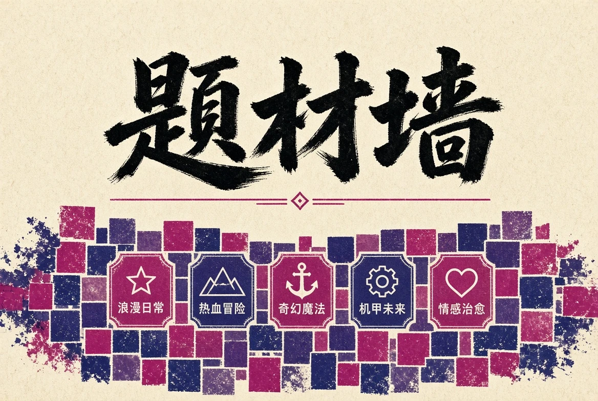 动漫题材分类导览